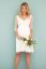 Preview: Maternity Wedding Dress with Little Dots, Short