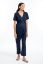 Preview: Maternity and Nursing Jumpsuit with Button Strip navy