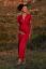 Vorschau: Ecovero Maxi Umstands- und Stillkleid mit Knotendetail burgund
