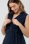 Preview: Maternity and Nursing Dress with Flounces navy