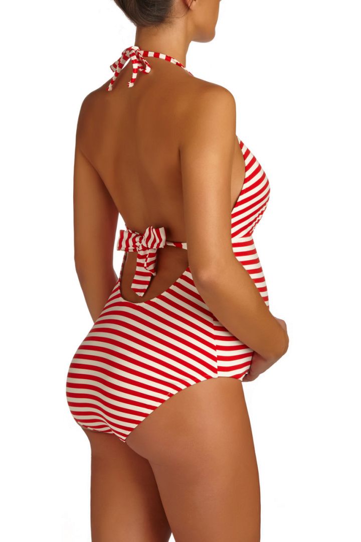 Capri Striped Swimsuit