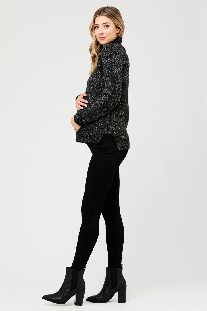 Maternity Jumper with Nursing Opening on the Side