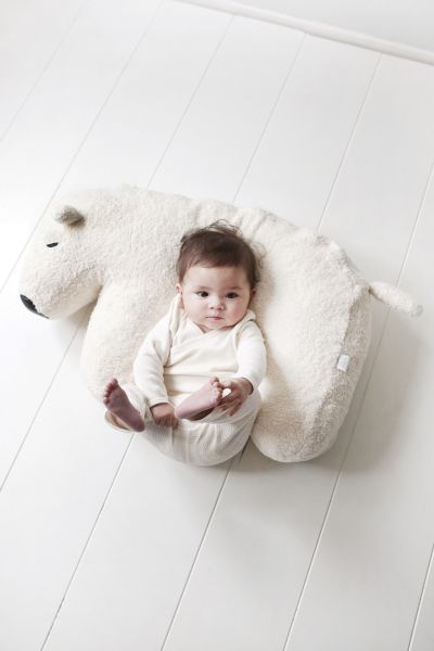 baby and nursing cushion polar bear