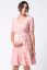 Preview: Maternity and Nursing Dress with Floral Print pink
