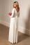 Preview: Maternity Wedding Gown with Cache Coeur Neckline Long