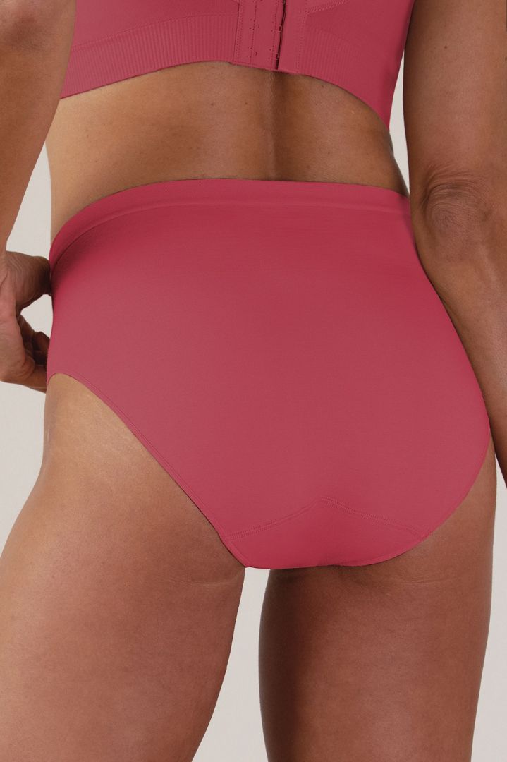 Eco High Rise Seamless Panty berry