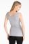 Preview: Double pack organic maternity and nursing tops grey/black