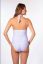 Preview: Vichy maternity swimsuit light blue