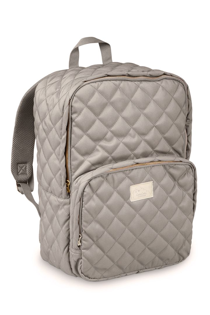 Eco Wickel-Rucksack taupe