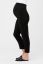 Preview: Cropped Business Maternity Trousers black