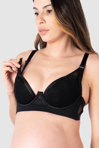 Nursing Bra with Shape Cups and Lace