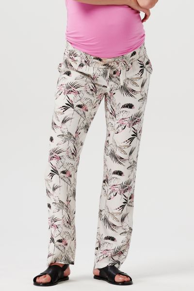 Maternity Trousers with Allover Print 