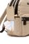 Preview: Babymel Quilted Eco Changing Backpack beige