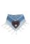 Preview: Traditional Jack of Hearts baby's neckerchief
