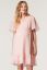 Preview: Eco Maternity Dress with Cap Sleeves light pink
