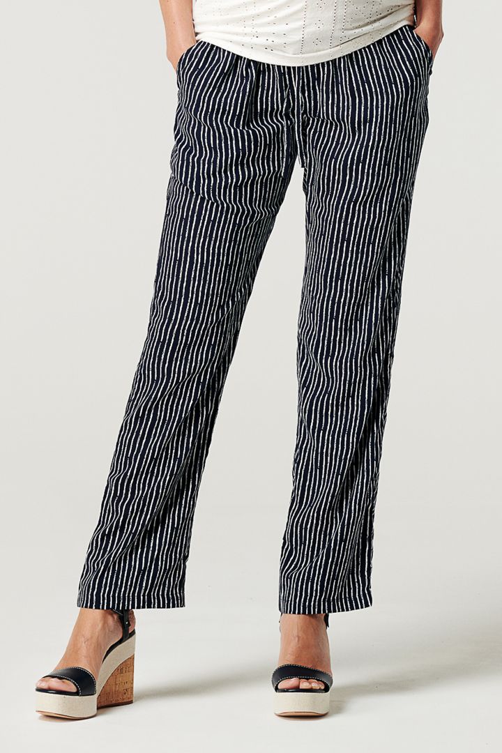 Sailor Matnerity Trousers with Stripes