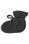 Preview: Organic Baby Knitted Shoes dark grey