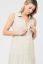 Preview: Midi Maternity and Nursing Tiered Dress sand