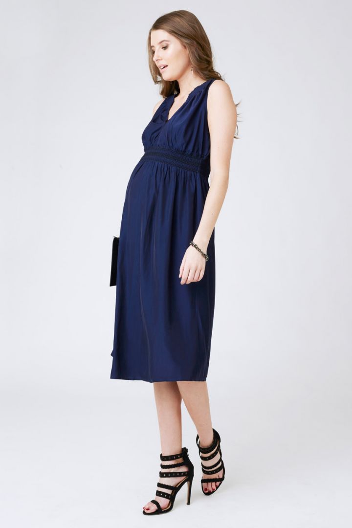 Maternity Dress with smocked Empire Line