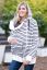 Preview: Maternity and Babywearing Hoody with Stripes