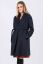 Preview: Maternity Coat with Shawl Collar navy