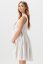 Preview: Eco Pleated Maternity Dress white