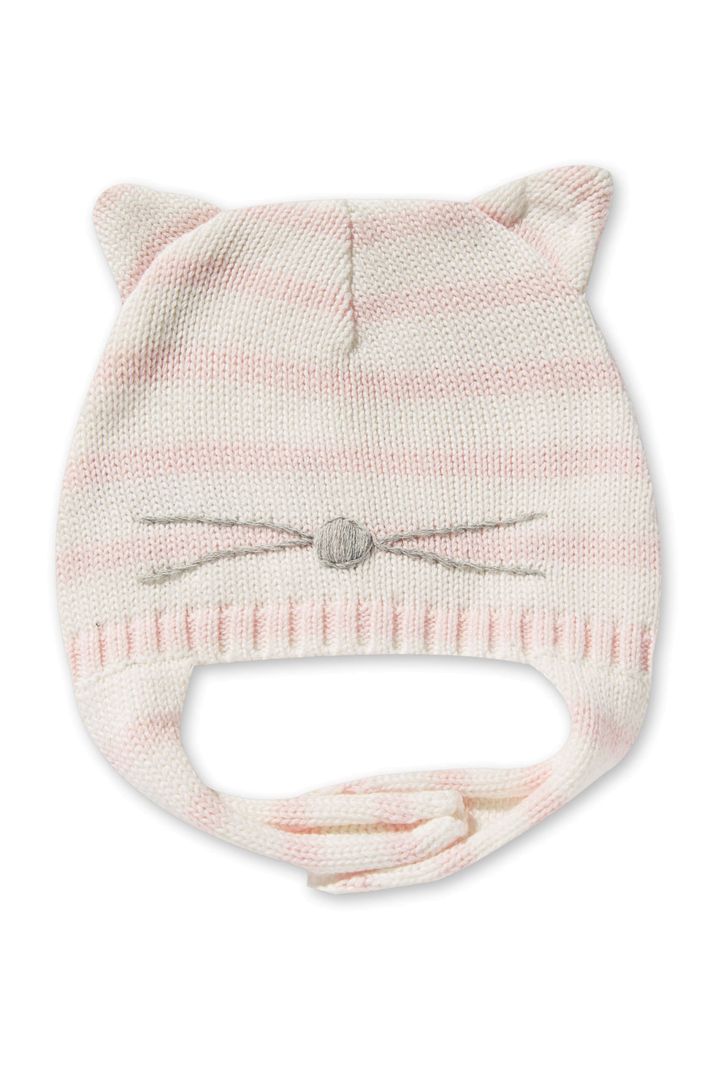 Cat baby hat with ears