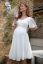 Preview: Maternity and Nursing Wedding Dress with Kimono Sleeves
