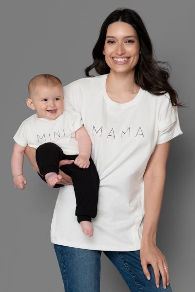 Mama Nursing Shirt and Baby T-Shirt