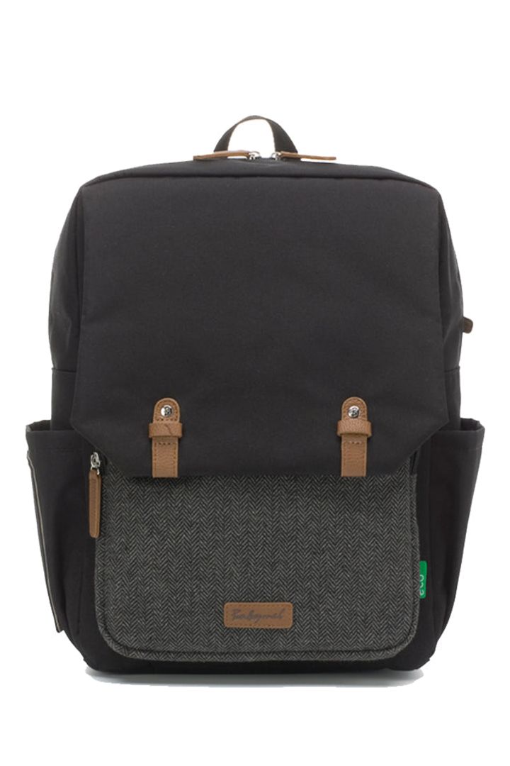 Babymel Eco Changing Backpack Made from Recycled Plastic black