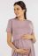 Preview: Eco Viscose Maternity and Nursing Dress lilac