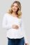 Preview: Relaxed Maternity Shirt Long Sleeve white