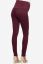 Preview: Slim Fit Maternity Trousers with Seamless Band bordeaux