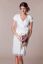 Preview: Maternity Wedding Dress with Cache-Coeur Neckline