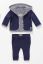 Preview: 3pcs Baby-Set with Shirt, Trousers and Reversible Jacket