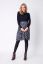 Preview: Layered Maternity and Nursing Dress with Jumper navy