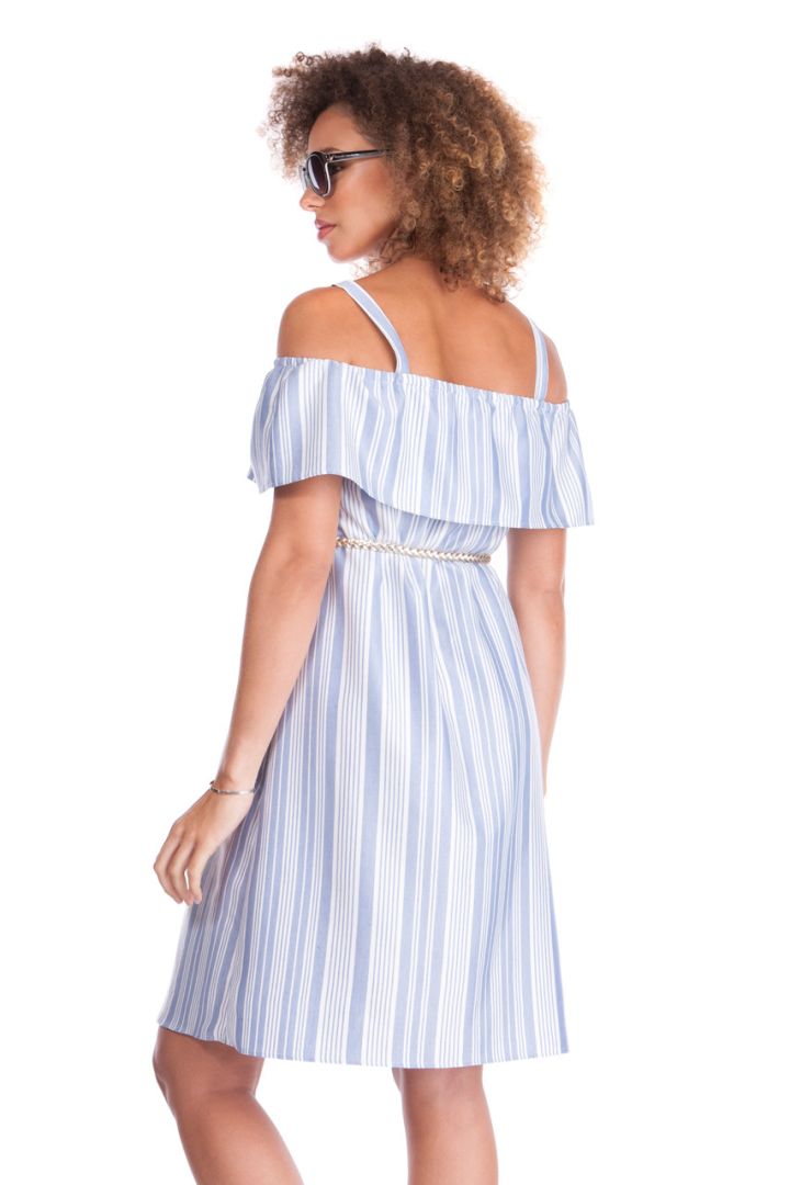Maternity Dress Stripes