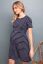 Preview: Short-Sleeved Maternity and Nursing Dress striped