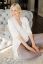 Preview: Modal Dressing Gown with Lace offwhite