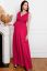 Preview: Ecovero Maxi Maternity and Nursing Strap Dress raspberry