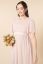 Preview: Chiffon Maternity Dress with Flared Sleeves vintage rose