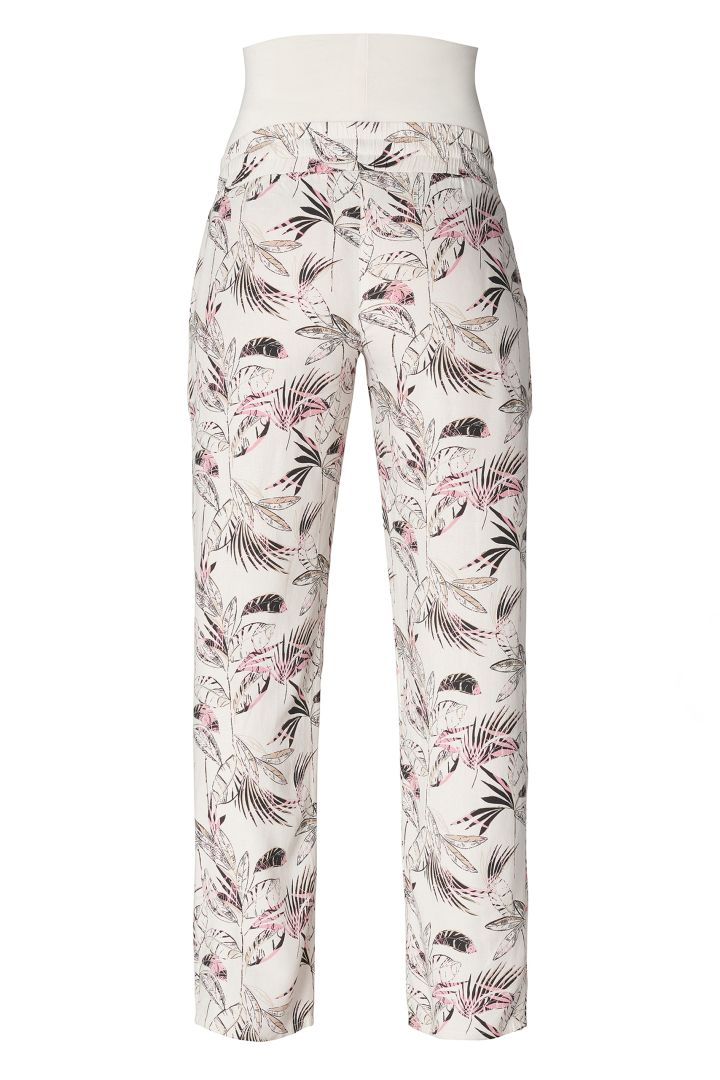 Maternity Trousers with Allover Print