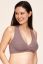 Preview: Sleep Nursing Bra with Ribbed Structure rosewood