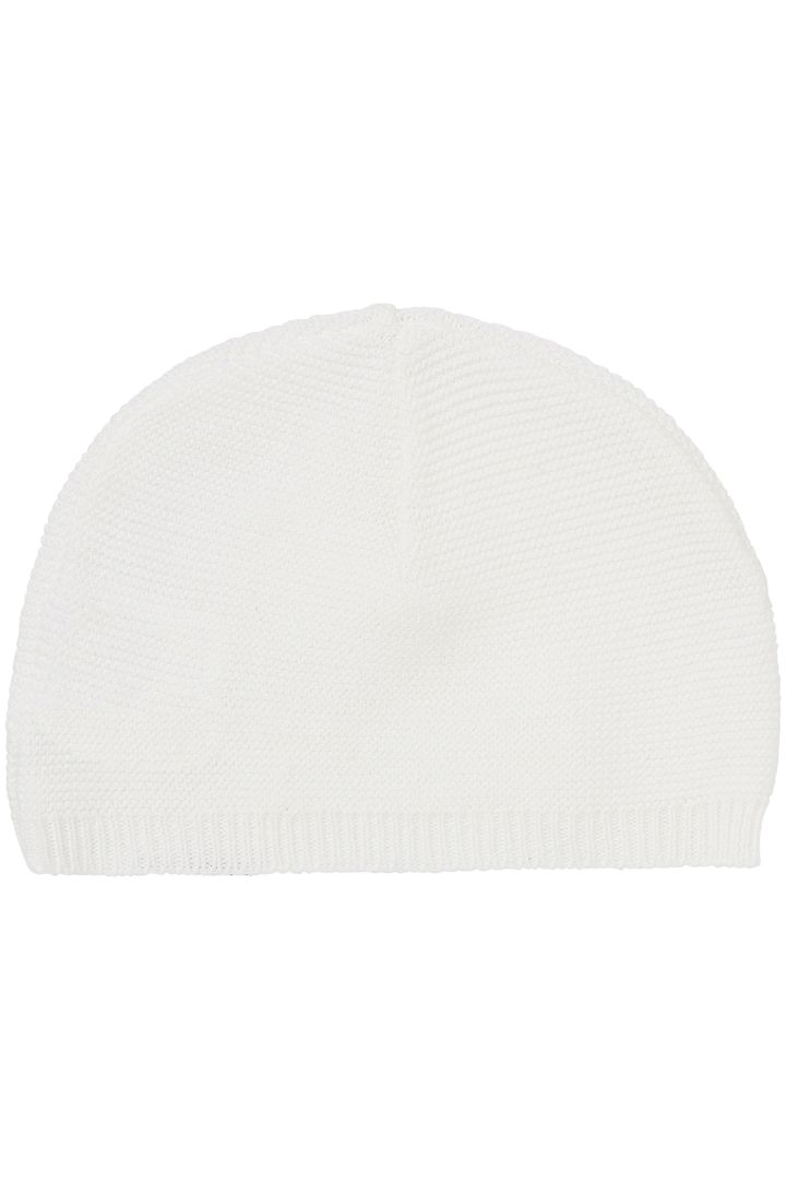 Organic Baby Knit Hat white
