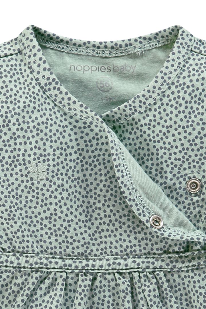 Organic Baby Dress with Polka Dots Print