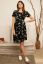 Preview: Maternity and Nursing Dress with Floral Print