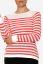 Preview: Organic Maternity and Nursing Jumper red/white