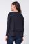 Preview: Two-layer Maternity and Nursing Shirt Long Sleeve black