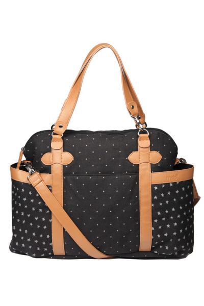Changing Bag with Stars black