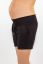 Preview: Casual Maternity Shorts with Smocked Waistband black